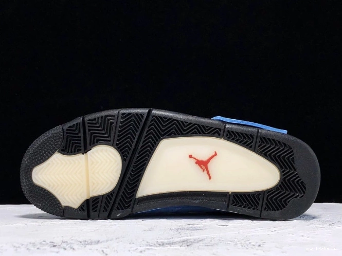 Rep Onekick Air 4 Cactus Travis Scott 308497-406 Jack Jordan x 0812